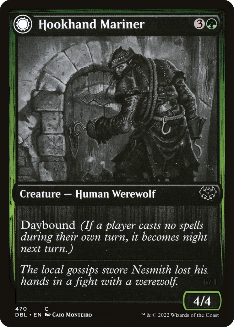 Hookhand Mariner // Riphook Raider [Innistrad: Double Feature]-3