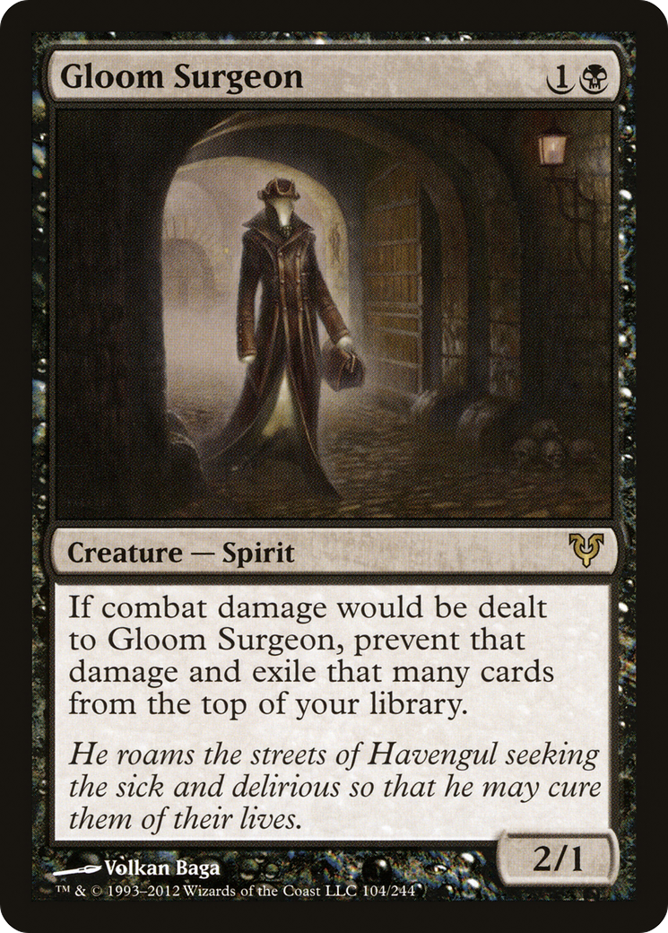 Gloom Surgeon [Avacyn Restored]-1