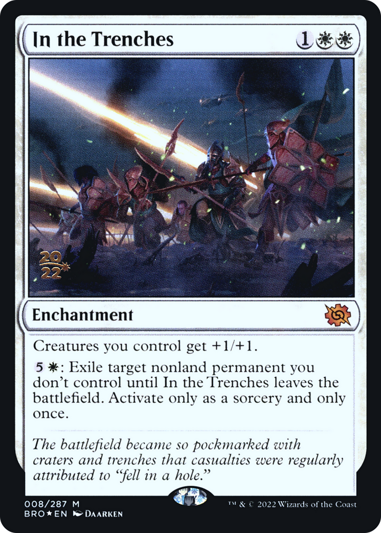 In the Trenches [The Brothers' War Prerelease Promos]-1