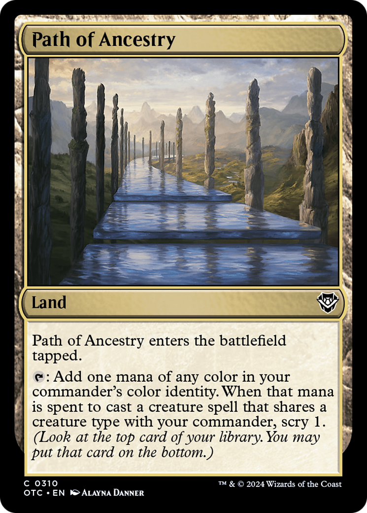 Path of Ancestry [Outlaws of Thunder Junction Commander]-1