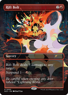 Rift Bolt (SLD-2050) - Secret Lair Drop (Borderless)-1