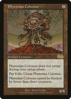 Phyrexian Colossus [Urza's Saga]-1