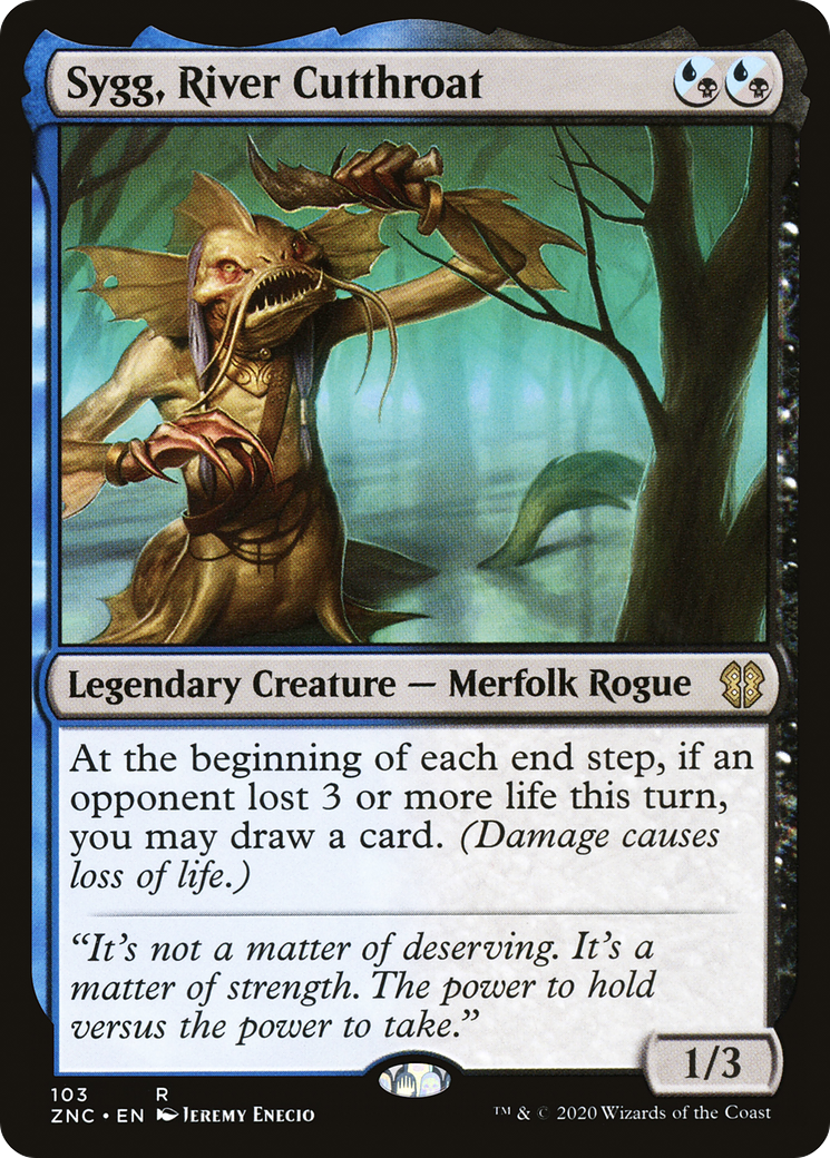 Sygg, River Cutthroat [Zendikar Rising Commander]-1
