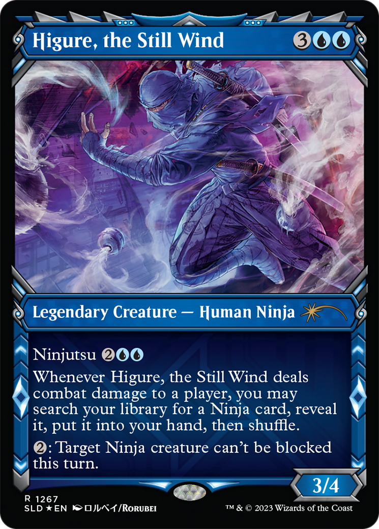 Higure, the Still Wind (Halo Foil) [Secret Lair Drop Series]-1