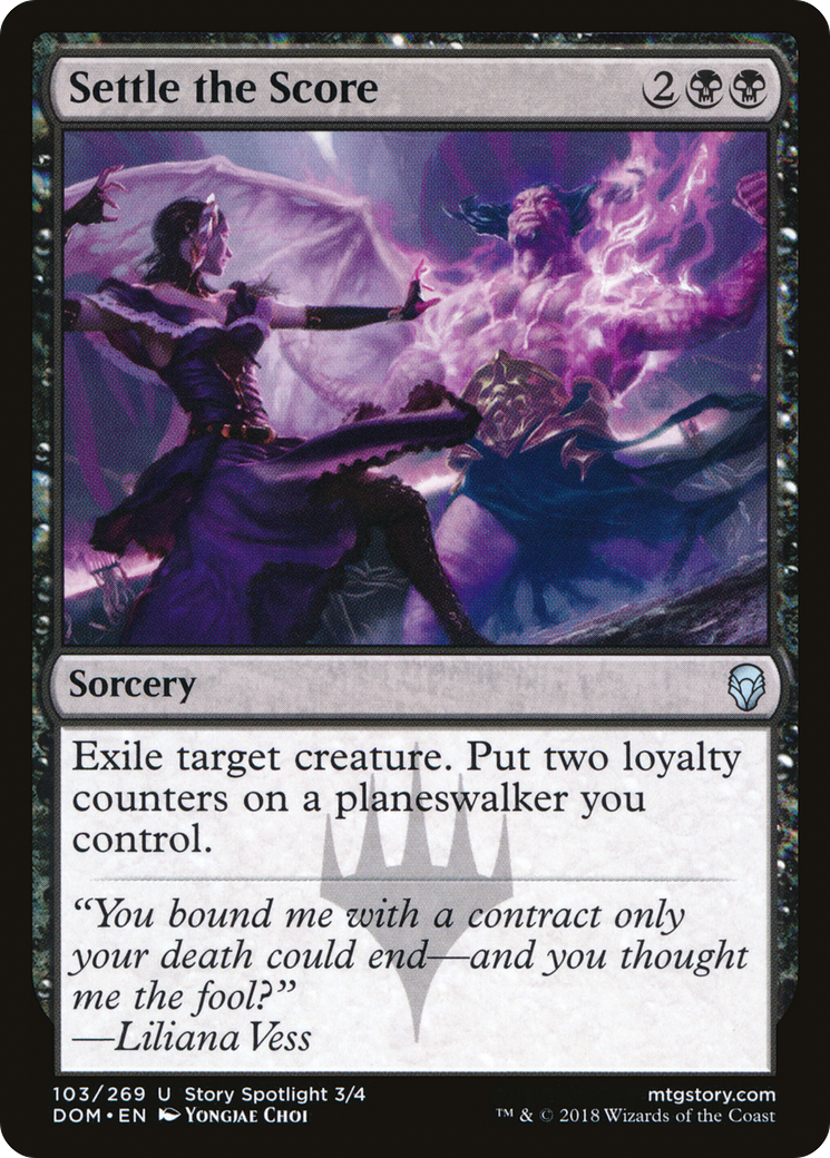 Settle the Score [Dominaria]-1