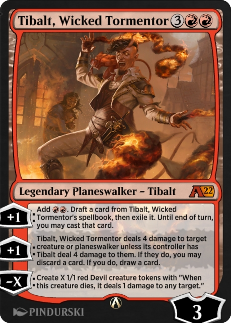 Tibalt, Wicked Tormentor (Y22-043) - Alchemy: Innistrad-1