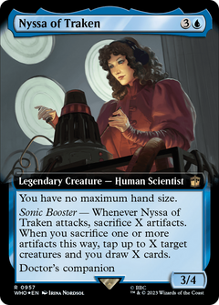 Nyssa of Traken (Extended Art) (Surge Foil) [Doctor Who]-1