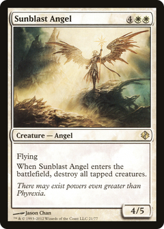 Sunblast Angel [Duel Decks: Venser vs. Koth]-1