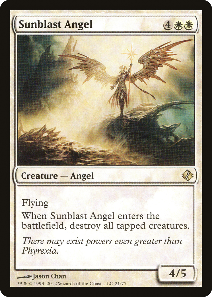 Sunblast Angel [Duel Decks: Venser vs. Koth]-1