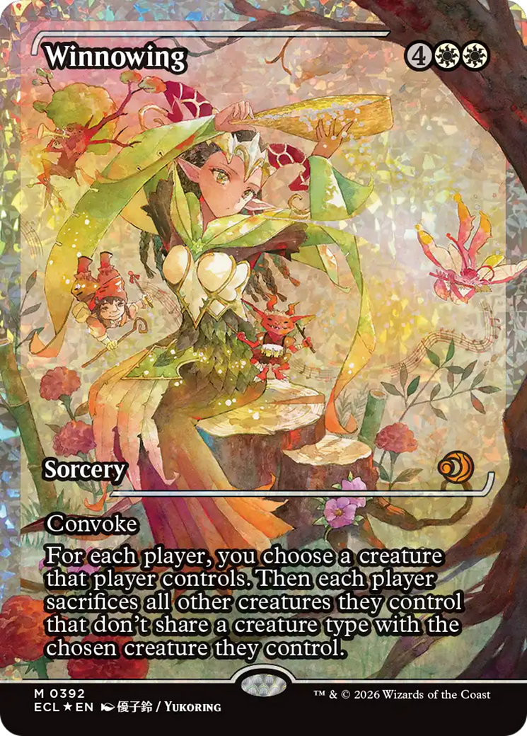 Winnowing (Showcase) (Fracture Foil) [Lorwyn Eclipsed]-1