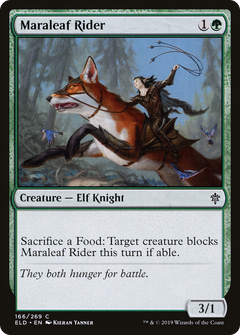 Maraleaf Rider [Throne of Eldraine]-1