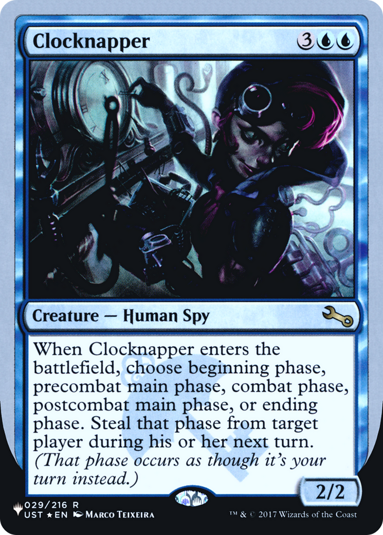 Clocknapper (Unfinity Foil Edition) [The List]-1