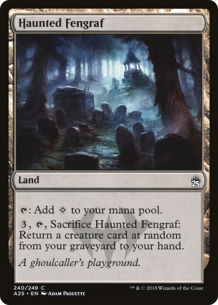Haunted Fengraf [Masters 25]-1