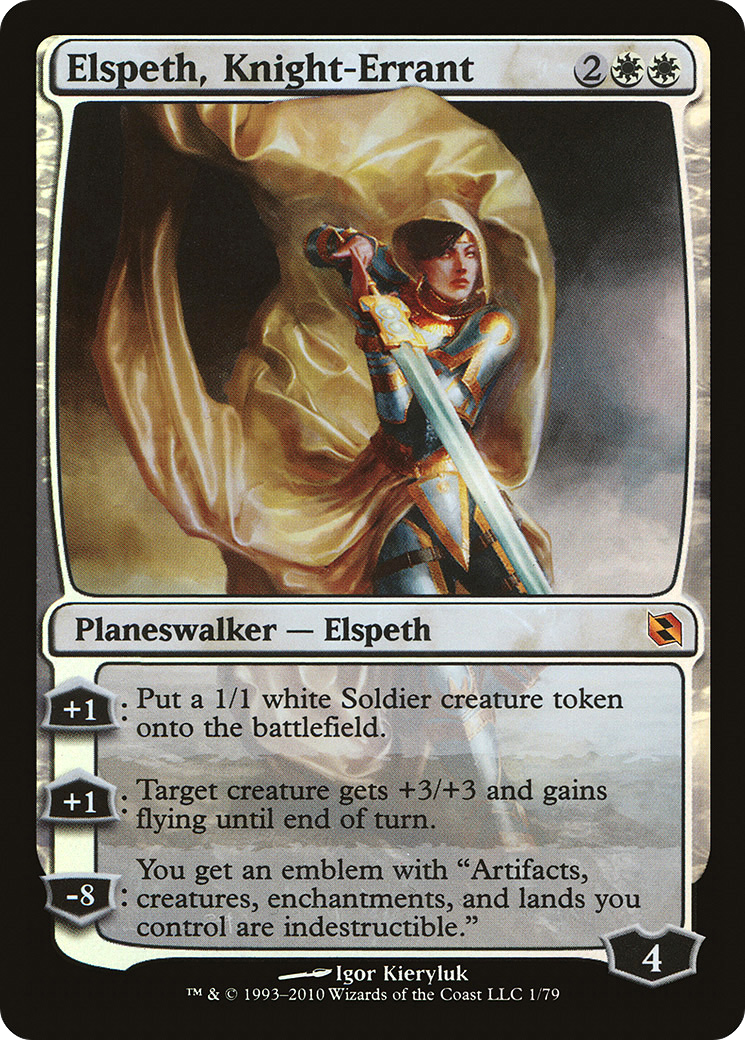 Elspeth, Knight-Errant [Duel Decks: Elspeth vs. Tezzeret]-1
