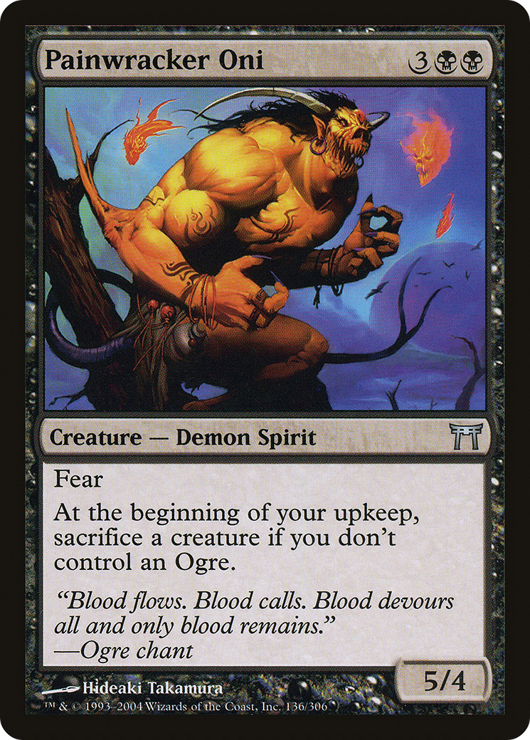 Painwracker Oni [Champions of Kamigawa]-1