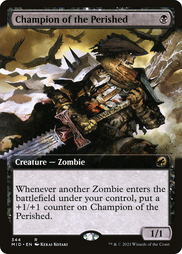 Champion of the Perished (Extended Art) [Innistrad: Midnight Hunt]-1