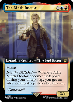 The Ninth Doctor (Extended Art) (Surge Foil) [Doctor Who]-1