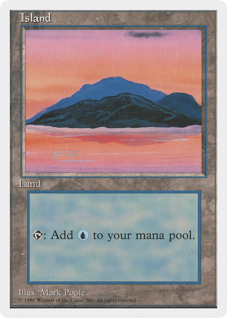 Island (Signature on Bottom Left) [Introductory Two-Player Set]-1