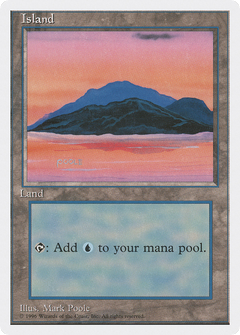 Island (Signature on Bottom Left) [Introductory Two-Player Set]-1