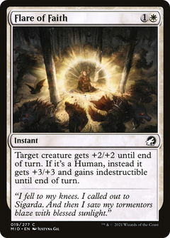 Flare of Faith [Innistrad: Midnight Hunt]-1
