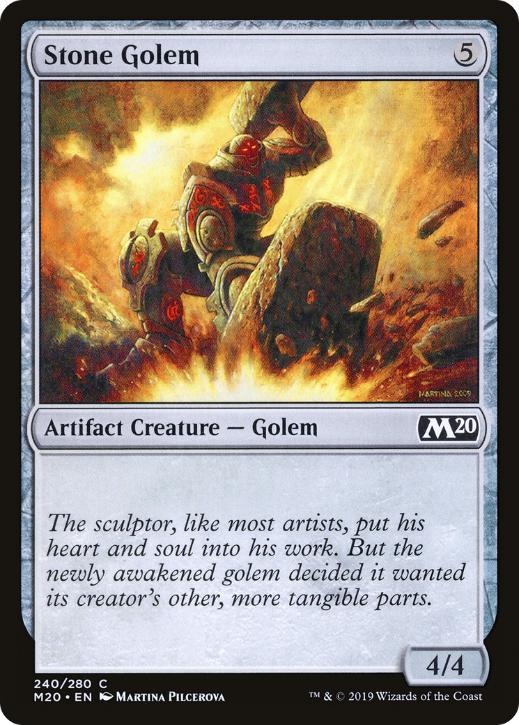 Stone Golem [Core Set 2020]-1