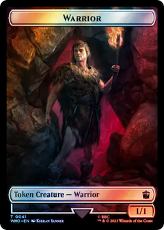 Warrior (TWHO-041) - Doctor Who Tokens Foil-1