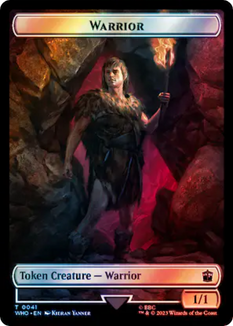 Warrior (TWHO-041) - Doctor Who Tokens Foil-1