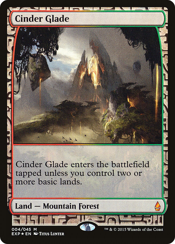 Cinder Glade [Zendikar Expeditions]-1