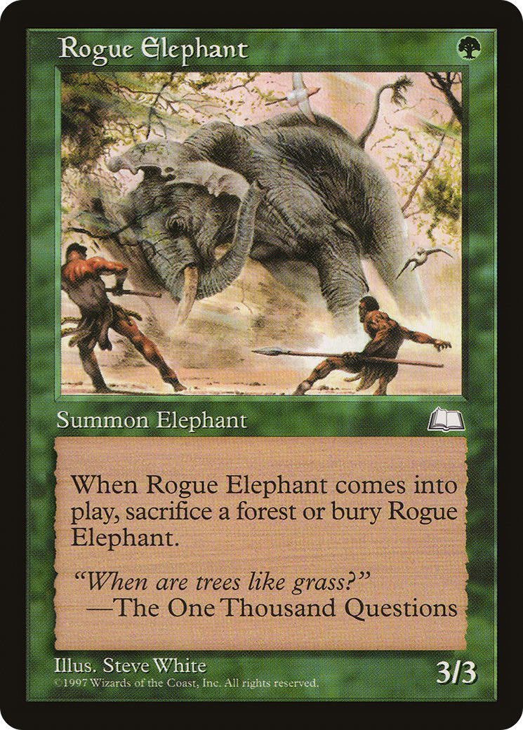Rogue Elephant [Weatherlight]-1