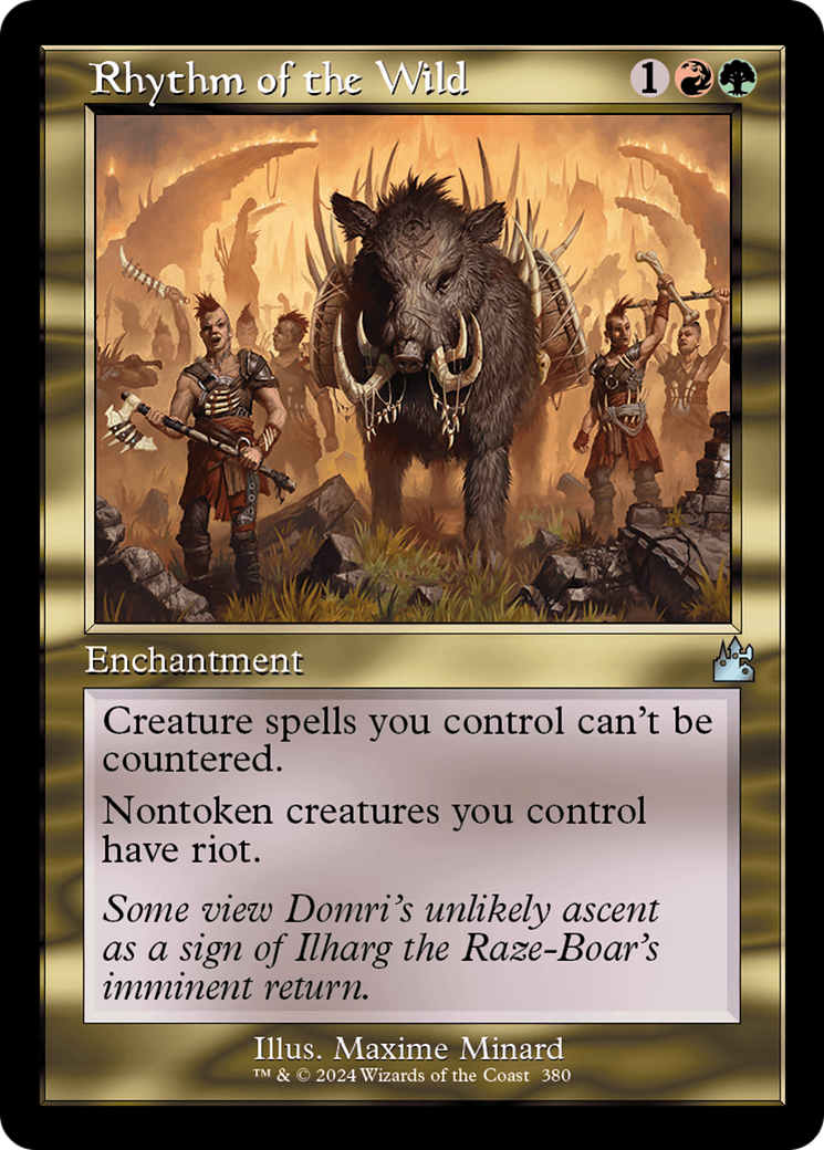 Rhythm of the Wild (Retro Frame) [Ravnica Remastered]-1