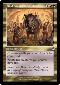 Rhythm of the Wild (Retro Frame) [Ravnica Remastered]-1