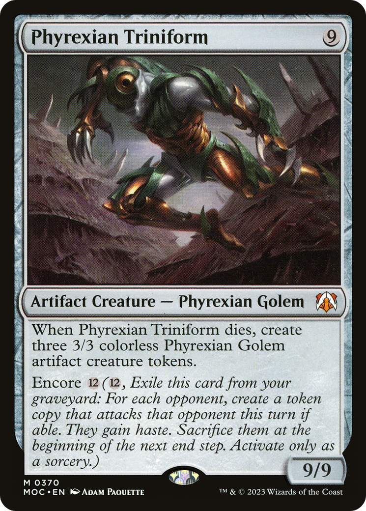 Phyrexian Triniform [March of the Machine Commander]-1