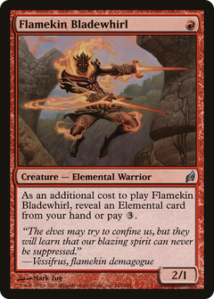 Flamekin Bladewhirl [Lorwyn]-1