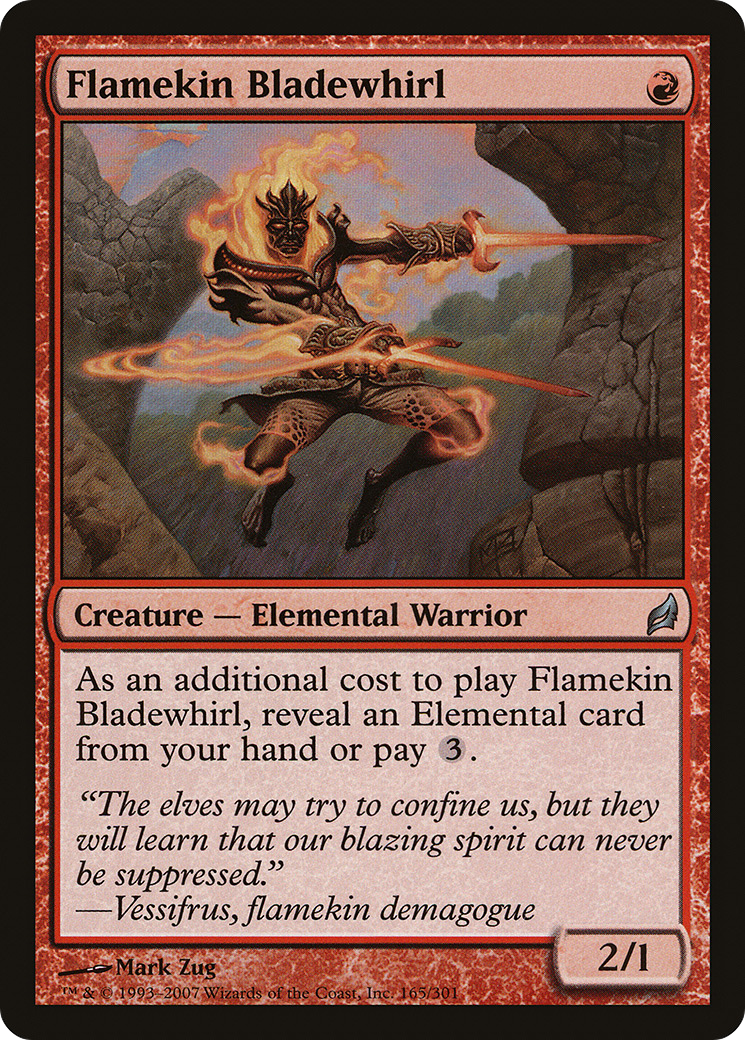Flamekin Bladewhirl [Lorwyn]-1