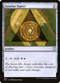 Azorius Signet [Kaldheim Commander]-1