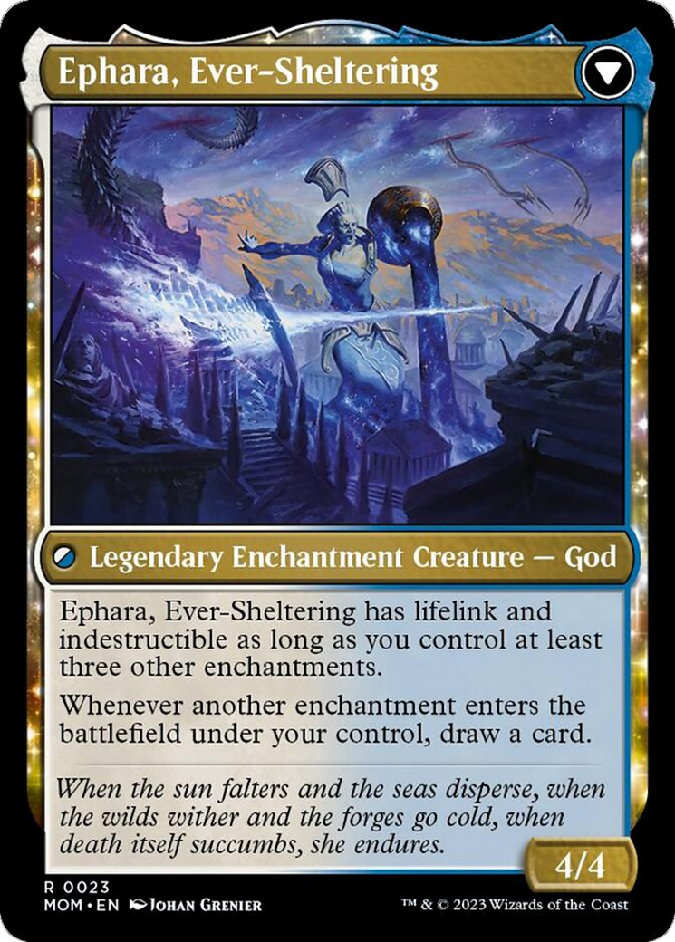 Invasion of Theros // Ephara, Ever-Sheltering [March of the Machine]-2