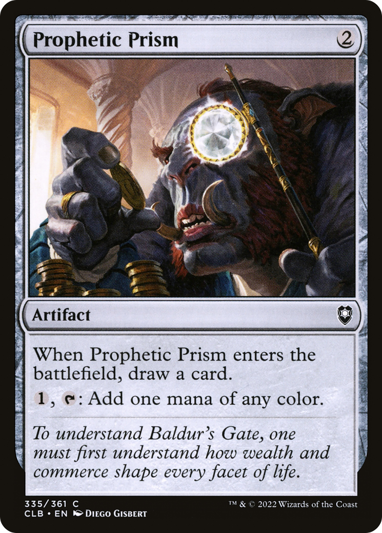 Prophetic Prism [Commander Legends: Battle for Baldur's Gate]-1