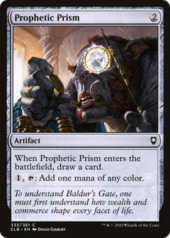 Prophetic Prism [Commander Legends: Battle for Baldur's Gate]-1