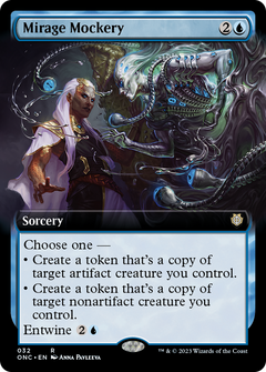 Mirage Mockery (Extended Art) [Phyrexia: All Will Be One Commander]-2