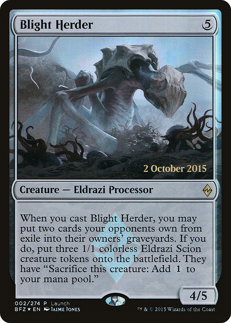 Blight Herder (Launch) [Battle for Zendikar Promos]-1