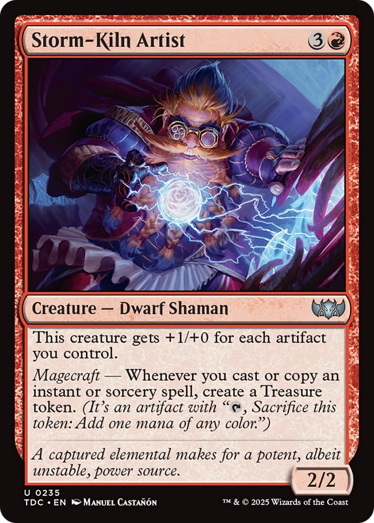 Storm-Kiln Artist [Tarkir: Dragonstorm Commander]-1