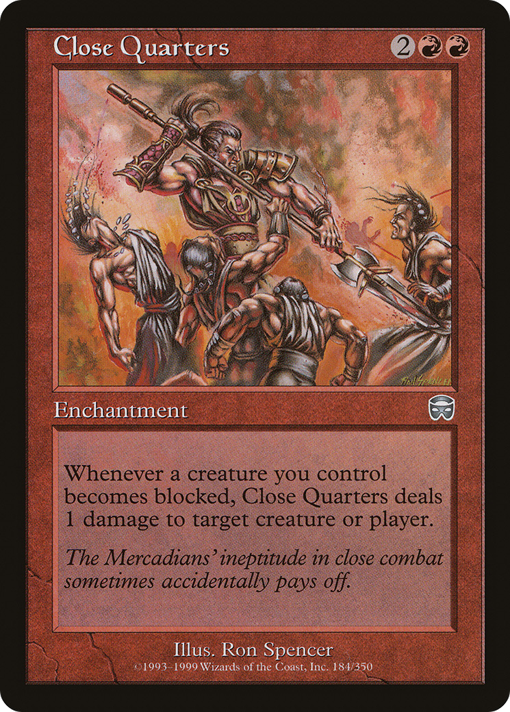 Close Quarters [Mercadian Masques]-1