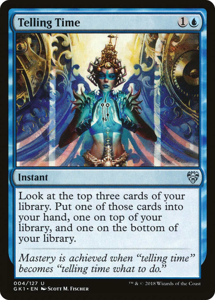 Telling Time [Guilds of Ravnica Guild Kit]-1