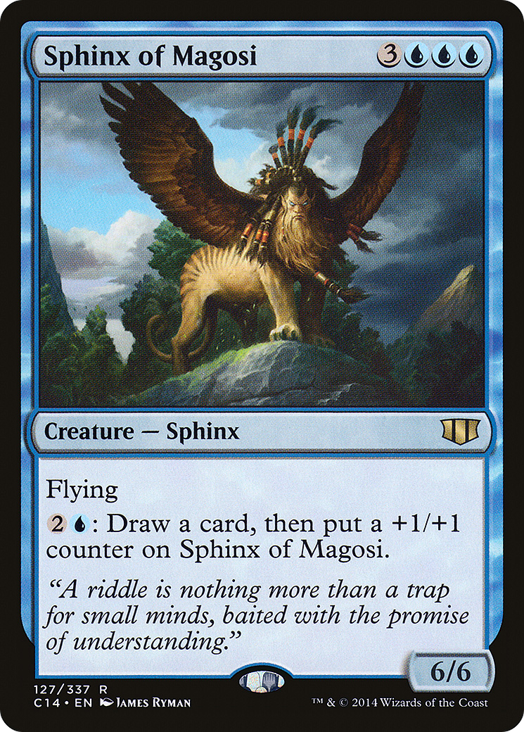 Sphinx of Magosi [Commander 2014]-1