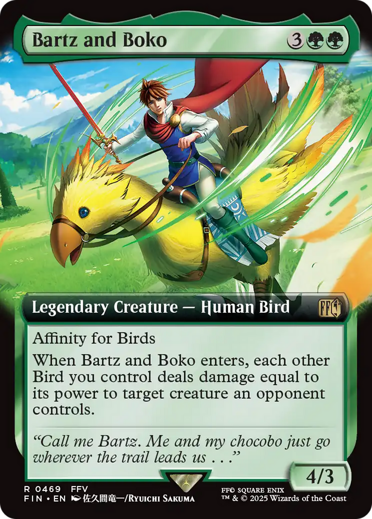Bartz and Boko (Extended Art) [FINAL FANTASY]-1