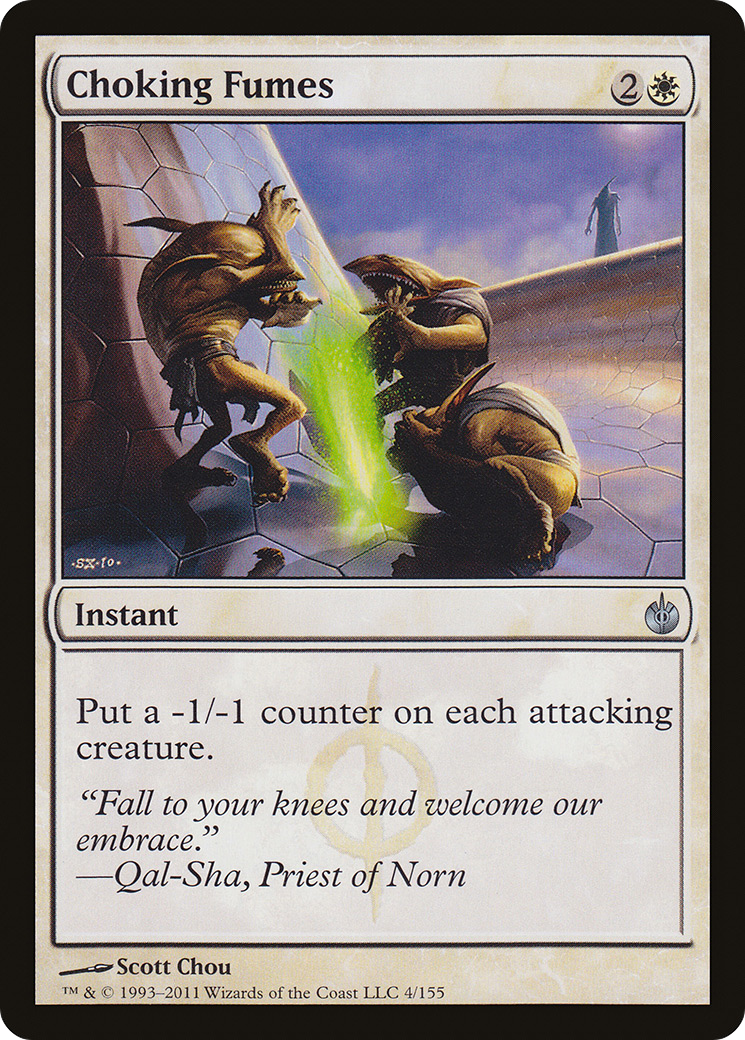 Choking Fumes [Mirrodin Besieged]-1