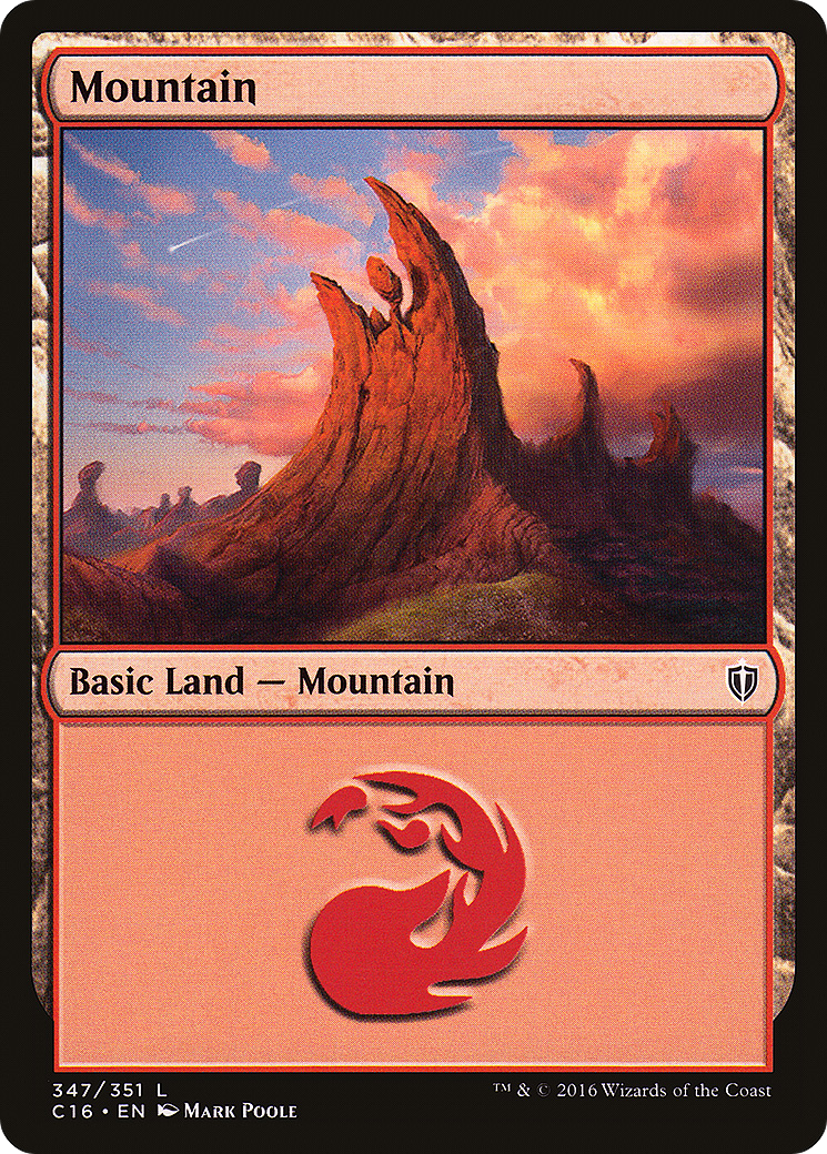 Mountain (347) [Commander 2016]-1