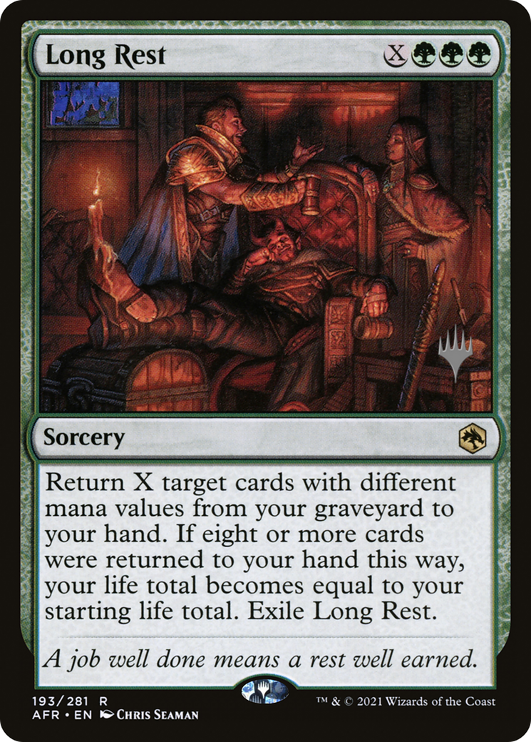 Long Rest (Promo Pack) [Dungeons & Dragons: Adventures in the Forgotten Realms Promos]-1