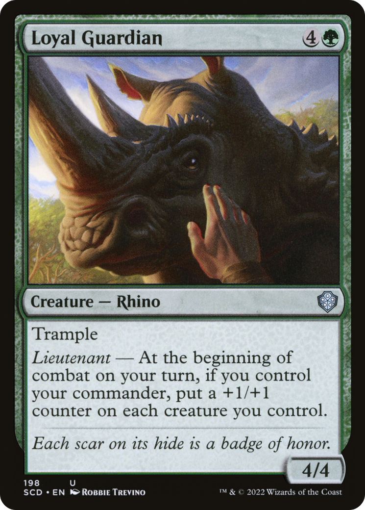 Loyal Guardian [Starter Commander Decks]-1