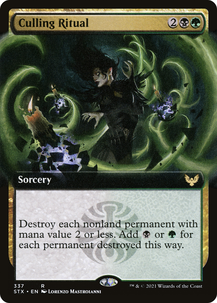Culling Ritual (Extended Art) [Strixhaven: School of Mages]-1